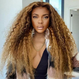 Brown Curly Fashion Long Wigs – Aliciawig